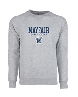 Mayfair HS Girls Soccer Block - Crewneck Sweatshirt