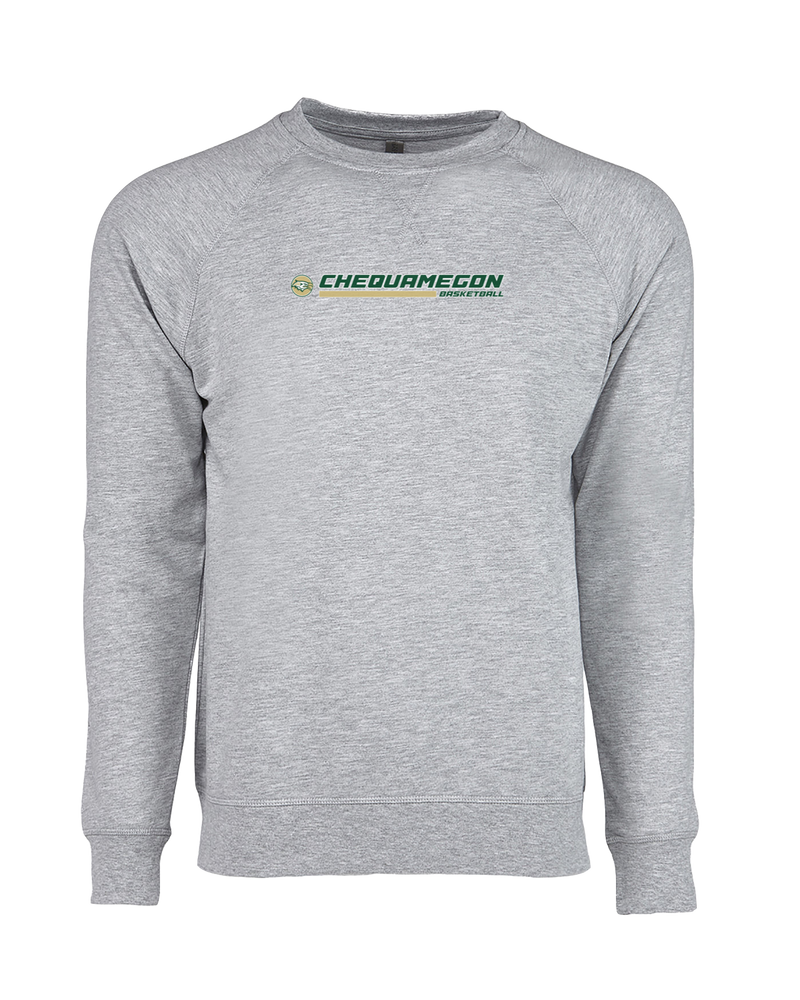 Chequamegon HS Boys Basketball Switch - Crewneck Sweatshirt