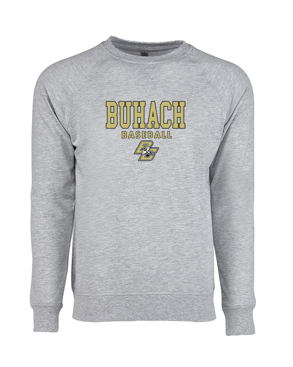Buhach HS Baseball Block - Crewneck Sweatshirt