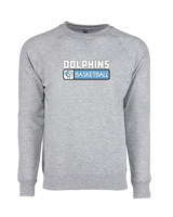 Dana Hills HS Girls Basketball Pennant - Crewneck Sweatshirt