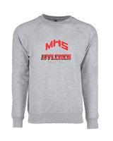 Musselman HS  Basketball Shadow - Crewneck Sweatshirt