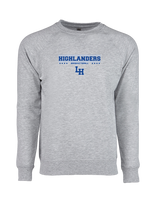La Habra HS Basketball Border - Crewneck Sweatshirt