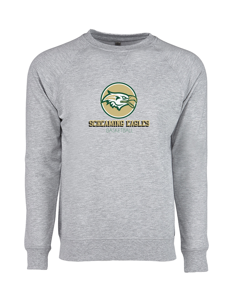 Chequamegon HS Boys Basketball Shadow - Crewneck Sweatshirt