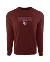Prairie Ridge HS Wrestling Border - Crewneck Sweatshirt