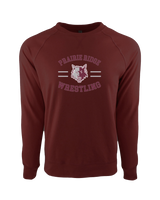 Prairie Ridge HS Wrestling Curve - Crewneck Sweatshirt