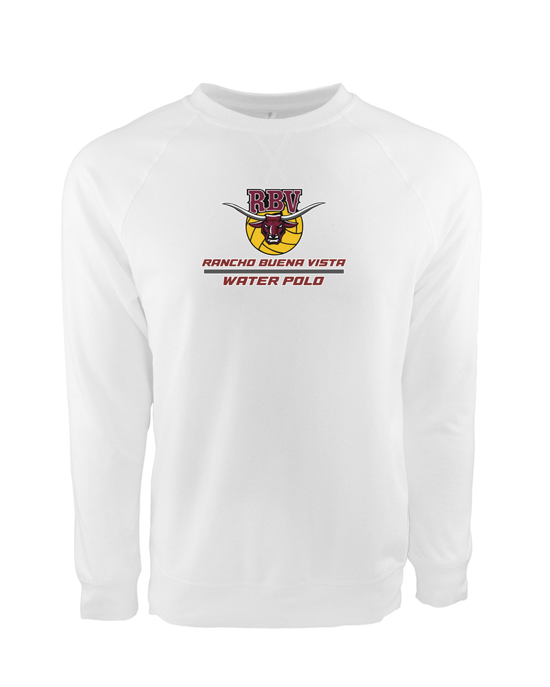 Rancho Buena Vista HS Water Polo Split - Crewneck Sweatshirt