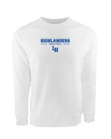 La Habra HS Basketball Border - Crewneck Sweatshirt