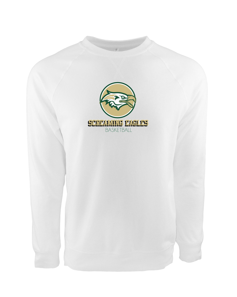 Chequamegon HS Boys Basketball Shadow - Crewneck Sweatshirt