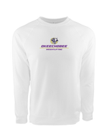 Okeechobee HS Weightlifting Split - Crewneck Sweatshirt