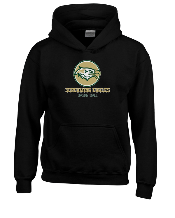Chequamegon HS Boys Basketball Shadow - Cotton Hoodie