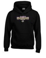 Okeechobee HS Girls Basketball Border - Cotton Hoodie
