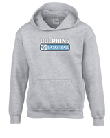 Dana Hills HS Girls Basketball Pennant - Cotton Hoodie