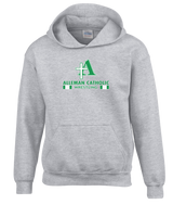 Alleman Catholic HS Wrestling Stacked - Cotton Hoodie