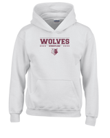 Prairie Ridge HS Wrestling Border - Cotton Hoodie