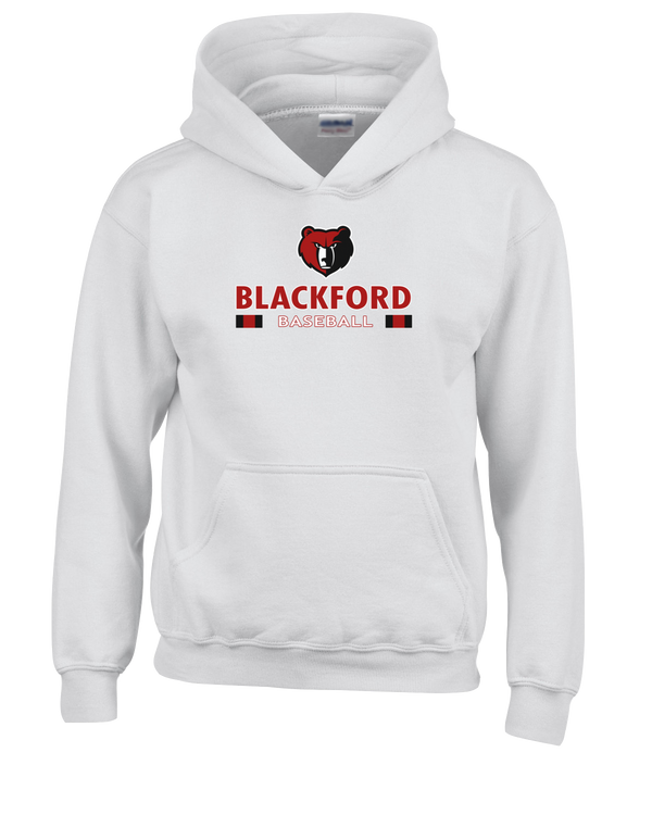 Blackford HS Baseball Stacked - Cotton Hoodie