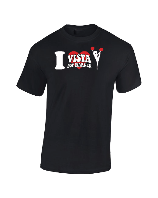Vista Pop Warner Heart - Cotton T-Shirt