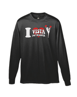 Vista Pop Warner Heart - Performance Long Sleeve