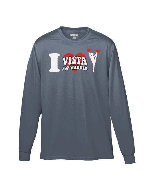 Vista Pop Warner Heart - Performance Long Sleeve