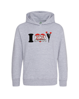 Vista Pop Warner Heart - Cotton Hoodie