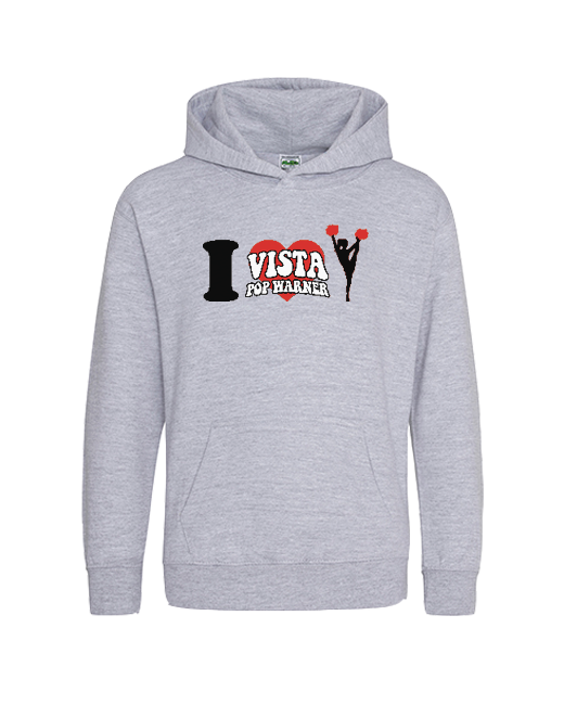 Vista Pop Warner Heart - Cotton Hoodie