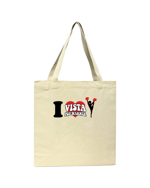 Vista Pop Warner Heart - Tote Bag