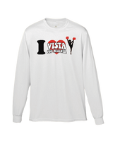 Vista Pop Warner Heart - Performance Long Sleeve