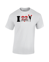 Vista Pop Warner Heart - Cotton T-Shirt