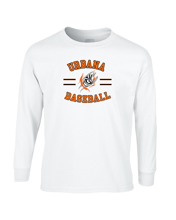 Urbana MS Baseball Curve - Cotton Longsleeve