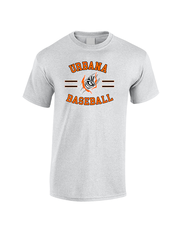 Urbana MS Baseball Curve - Cotton T-Shirt
