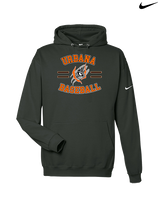 Urbana MS Baseball Curve - Nike Club Fleece Hoodie