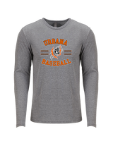 Urbana MS Baseball Curve - Tri-Blend Long Sleeve