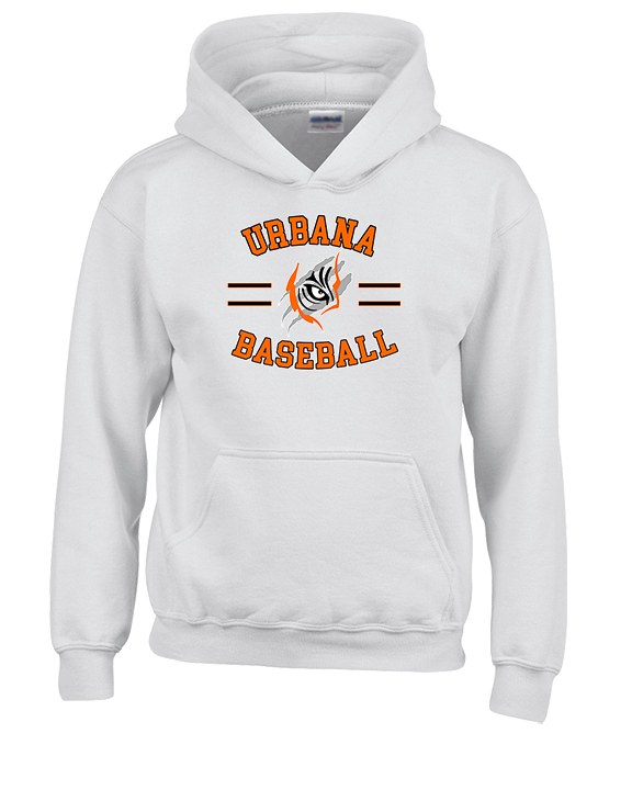 Urbana MS Baseball Curve - Unisex Hoodie