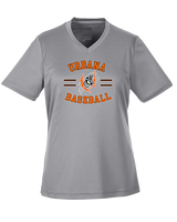 Urbana MS Baseball Curve - Womens Performance Shirt