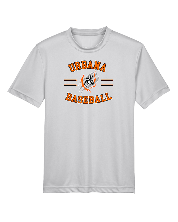 Urbana MS Baseball Curve - Youth Performance Shirt