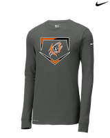 Urbana MS Baseball Plate - Mens Nike Longsleeve