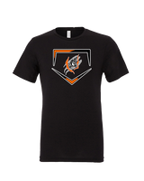 Urbana MS Baseball Plate - Tri-Blend Shirt