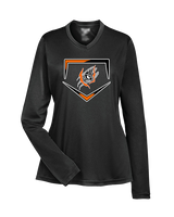 Urbana MS Baseball Plate - Womens Performance Longsleeve