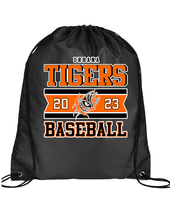 Urbana MS Baseball Stamp - Drawstring Bag