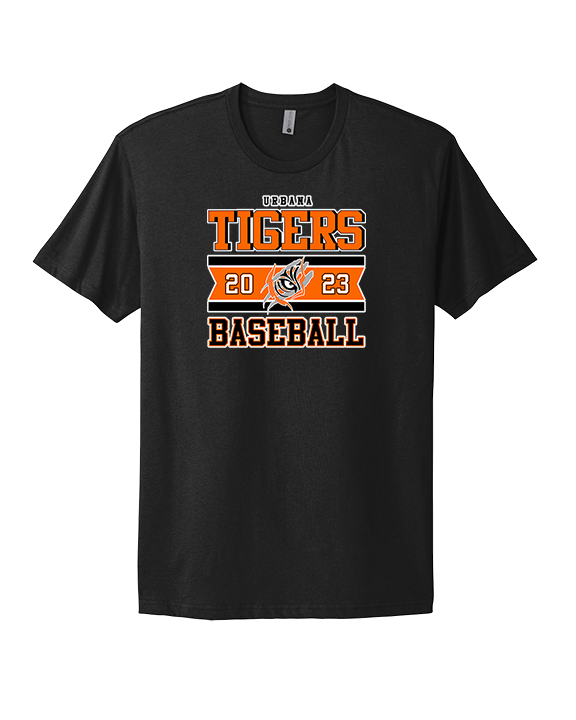 Urbana MS Baseball Stamp - Mens Select Cotton T-Shirt