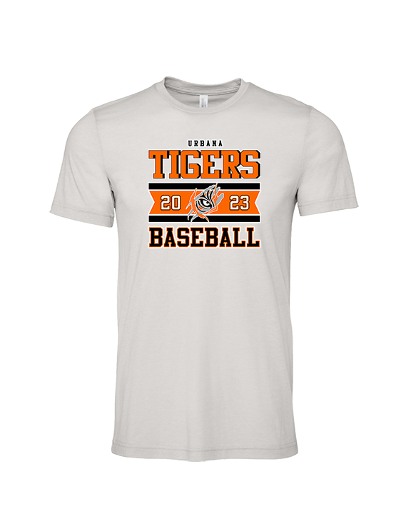 Urbana MS Baseball Stamp - Tri-Blend Shirt