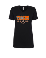 Urbana MS Baseball Swoop - Womens Vneck