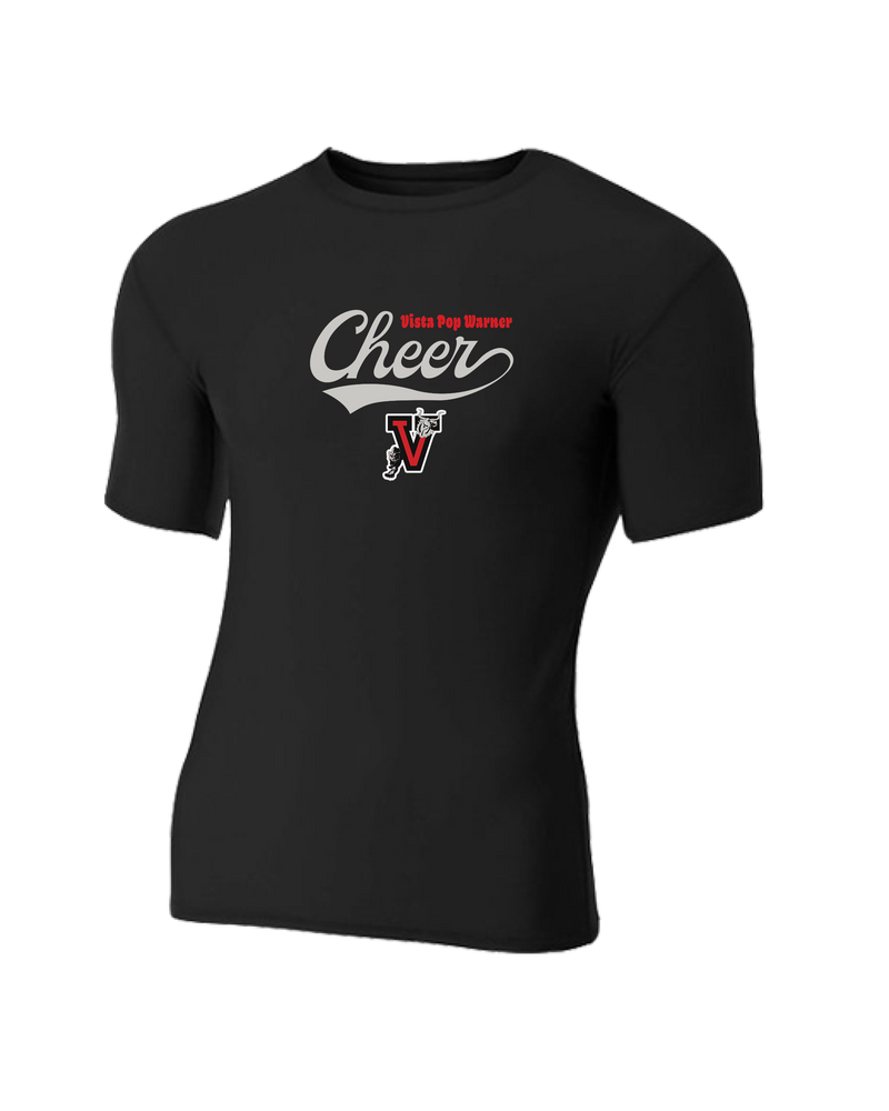 Vista Pop Warner Cheer - Compression T-Shirt