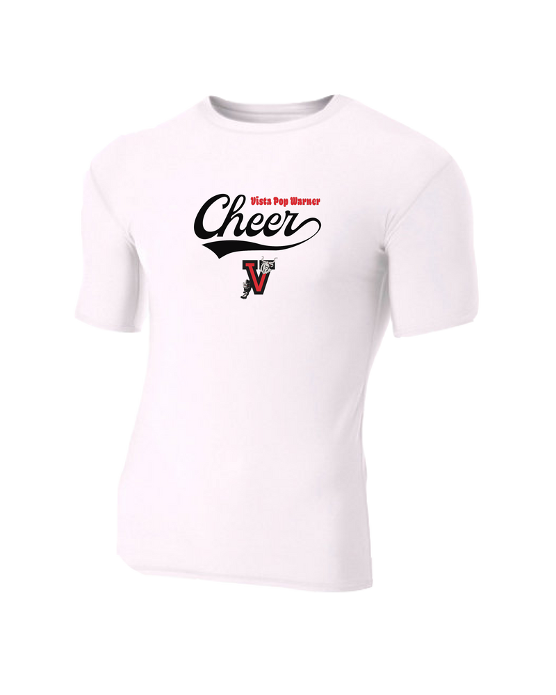 Vista Pop Warner Cheer - Compression T-Shirt