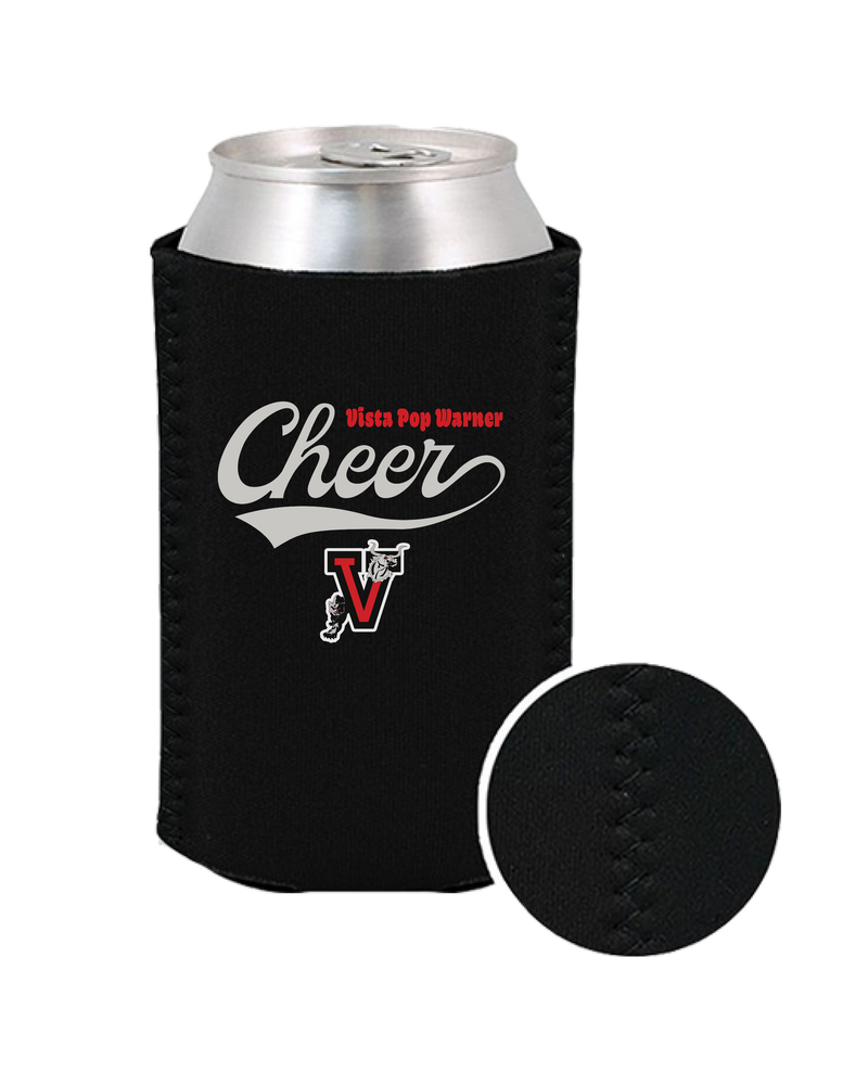 Vista Pop Warner Cheer - Koozie