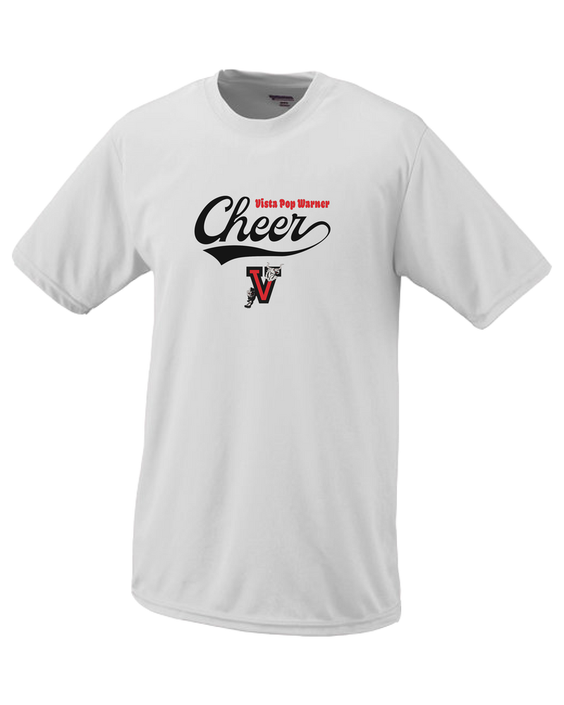 Vista Pop Warner Cheer - Performance T-Shirt