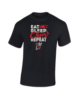 Vista Pop Warner Eat Sleep Cheer - Cotton T-Shirt