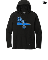 Vail Basketball Academy Eat Sleep Breathe - New Era Tri-Blend Hoodie