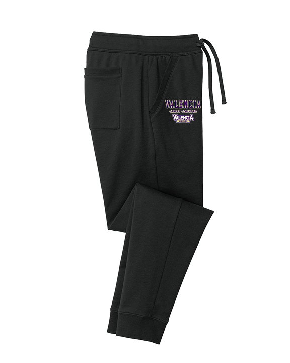 Valencia High School Cross Country Block - Cotton Joggers