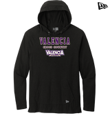 Valencia High School Cross Country Block - New Era Tri-Blend Hoodie
