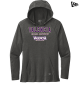Valencia High School Cross Country Block - New Era Tri-Blend Hoodie